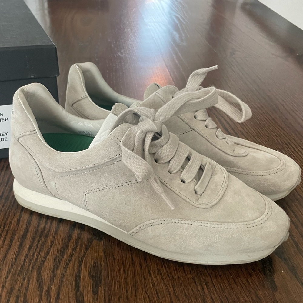 RAG & BONE Grey Suede Dylan Sneakers